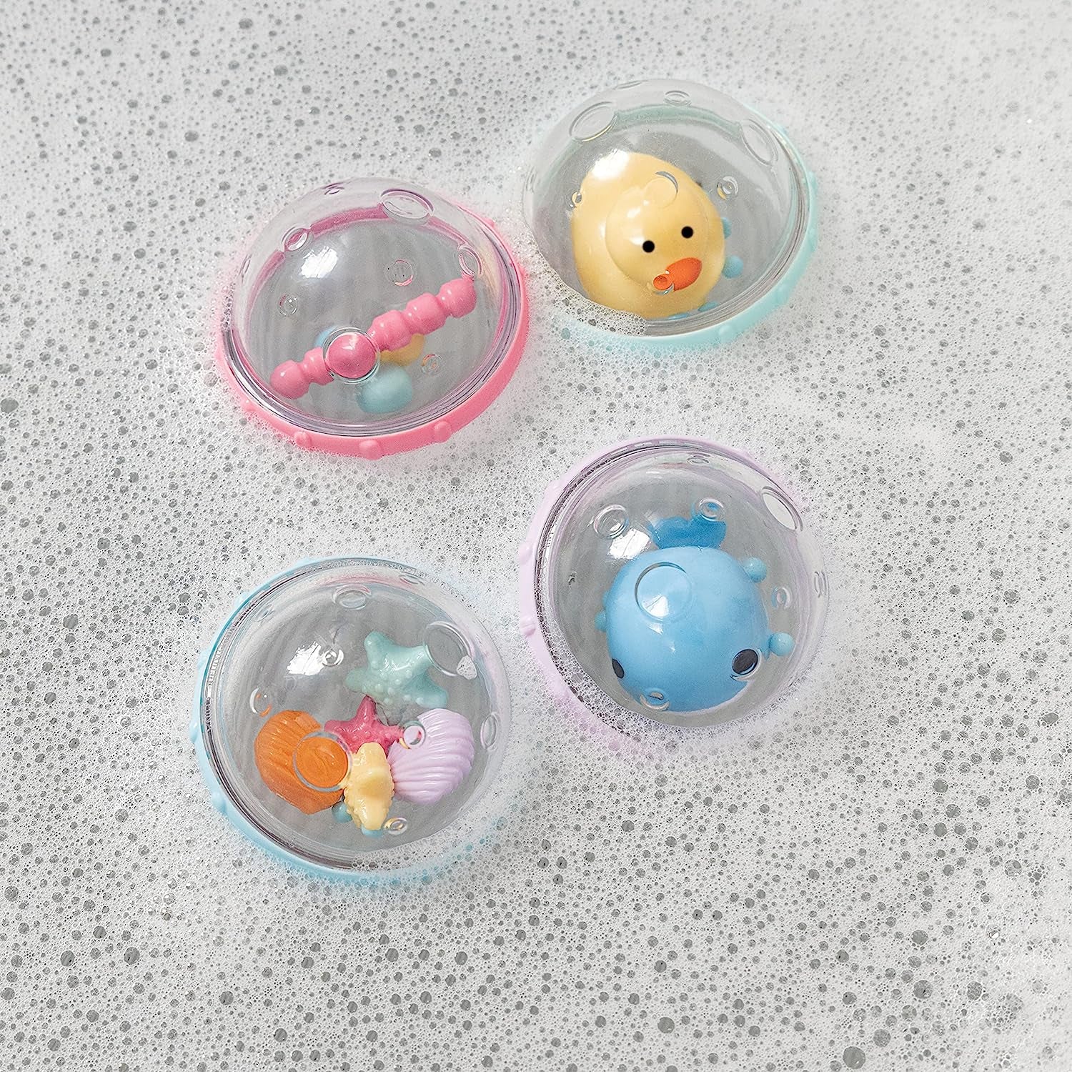 ® Float & Play Bubbles™ Baby and Toddler Bath Toy, 4 Count