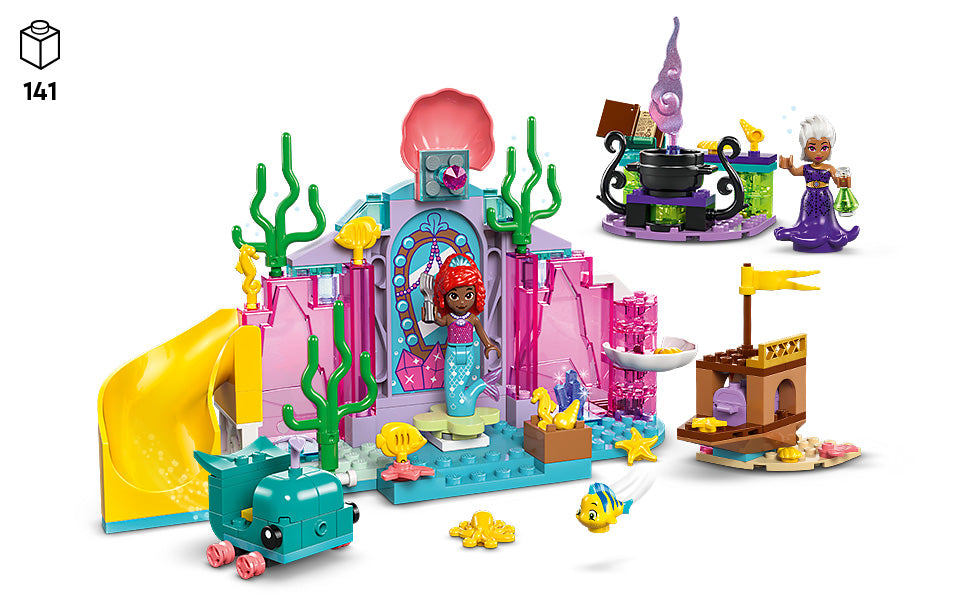 LEGO Disney Princess Ariel's Crystal Cavern and Treasure Chest 43254