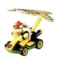 Hot Wheels Mario Kart Diecast Glider Vehicle Pack, 8 Action Figure Set