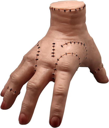 Wednesday Addams Family Hand Props, Halloween Cosplay Hand by Addams Family, Cosplay Hand Scary Props Decorations Gift for Family