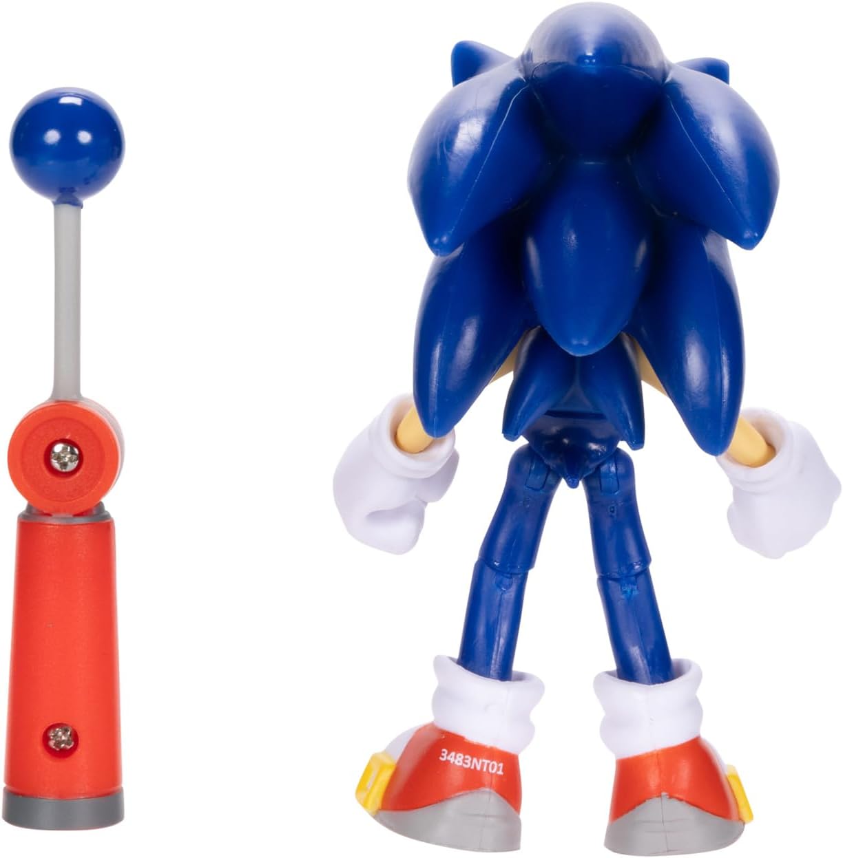Sonic the Hedgehog 4-Inch Sonic Action Figure with Blue Checkpoint Accessory. Ages 3+ (Officially Licensed by Sega)