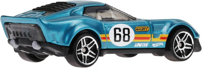 Hot Wheels 10-Pack of Toy Race Cars, Includes 1:64 Scale Corvette, Lamborghini, McLaren Originals (Amazon Exclusive)