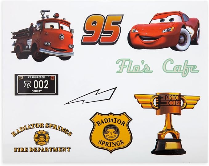 Disney Store Action Toys Pixar Car Play Set - Toolbox Case with Lightning McQueen & Red Die Cast Cars, Launcher, Flo's V8 Cafe, Gas Pumps & More - Inspired by Disney Pixar Cars Films & Cars Land