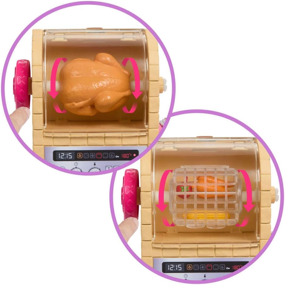Barbie and Teresa Recipe for Friendship Doll and Kitchen Playset with 20+