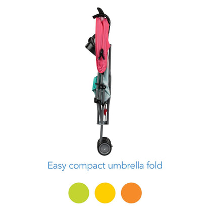 Cosco Character Umbrella Stroller – Compact Fold Lightweight Baby Stroller, Pink Flamingo