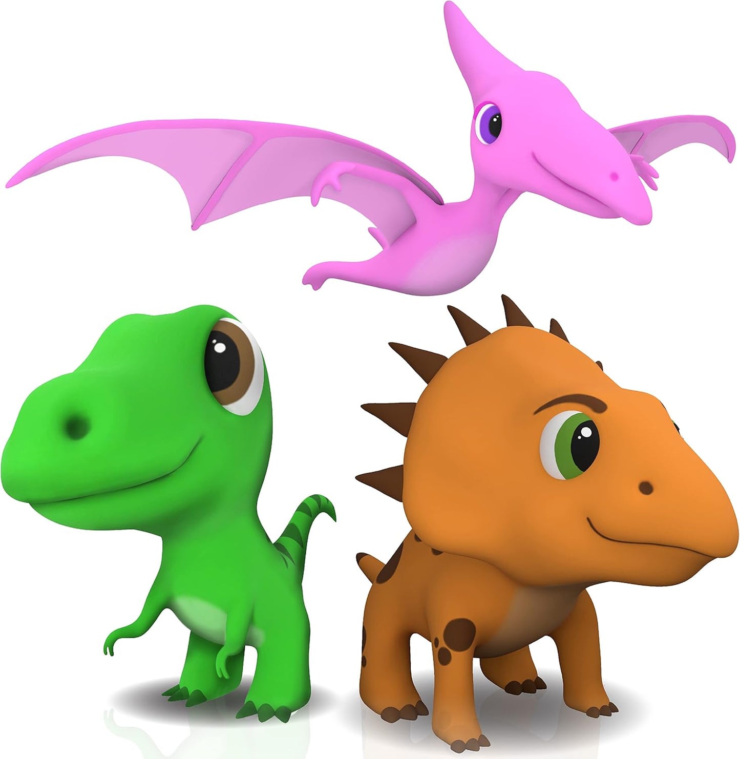 Mold Free Dinosaur Bath Toys, No Hole Bath Toys for Toddlers, Bathtub Dinosaur Set for Kids, No Mold Floating Water Dino Set for Pool, Bpa-Free Safe Fun, Infant Babies Ages 1 3 6 12 18 Mo