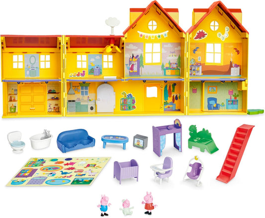 Peppa Pig Big Fold Out House Mini Figure