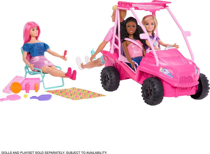 Barbie Mysteries Beach Detectives Playset with Beach Buggy & Accessories
