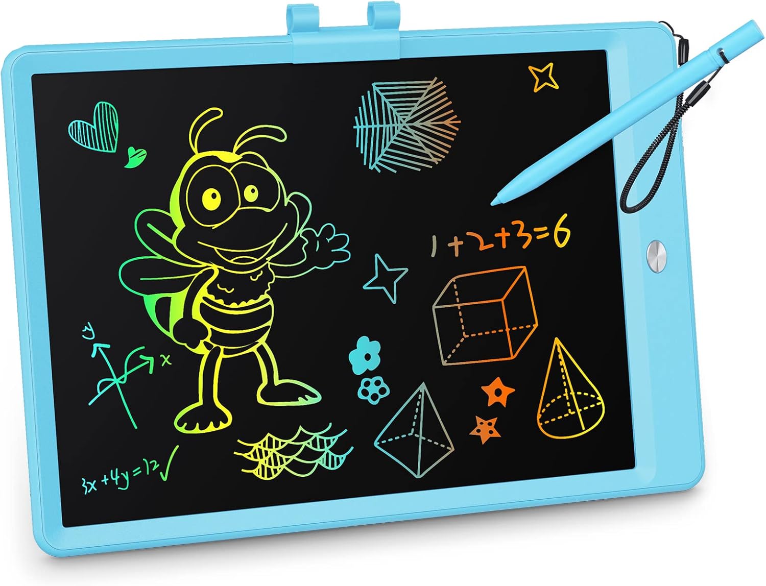 LCD Writing Tablet, Valentines Day Gifts for Kids，10 Inch Colorful Toddler Doodle Board Drawing Tablet, Erasable Reusable Electronic Drawing Pads, Educational and Learning Toys for Kids