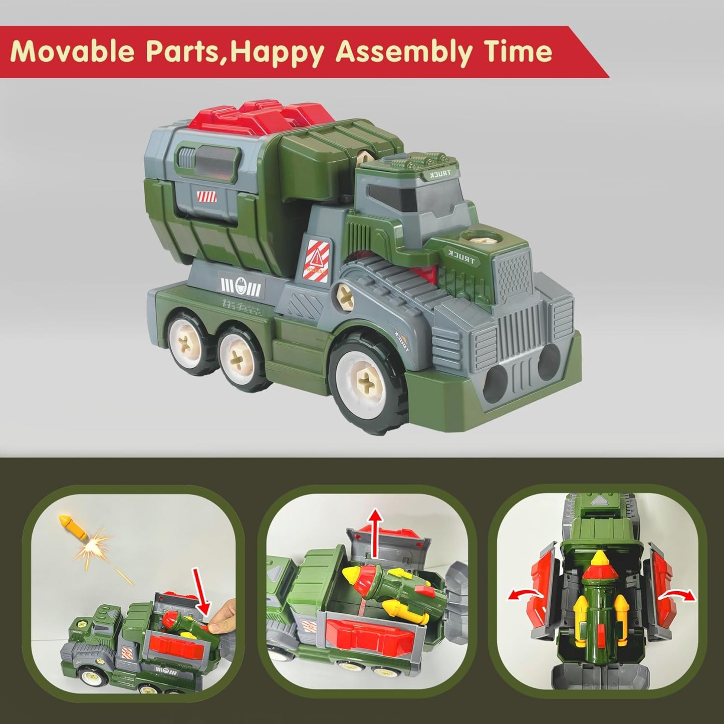 Army Trucks for Boys Girls