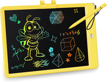 LCD Writing Tablet, Valentines Day Gifts for Kids，10 Inch Colorful Toddler Doodle Board Drawing Tablet, Erasable Reusable Electronic Drawing Pads, Educational and Learning Toys for Kids
