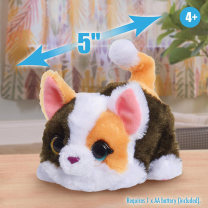 furReal My Minis Kitty Interactive Toy, Small Plush Kitty with Motion, Stuffed Animals, Kids Toys for Ages 4 Up by Just Play