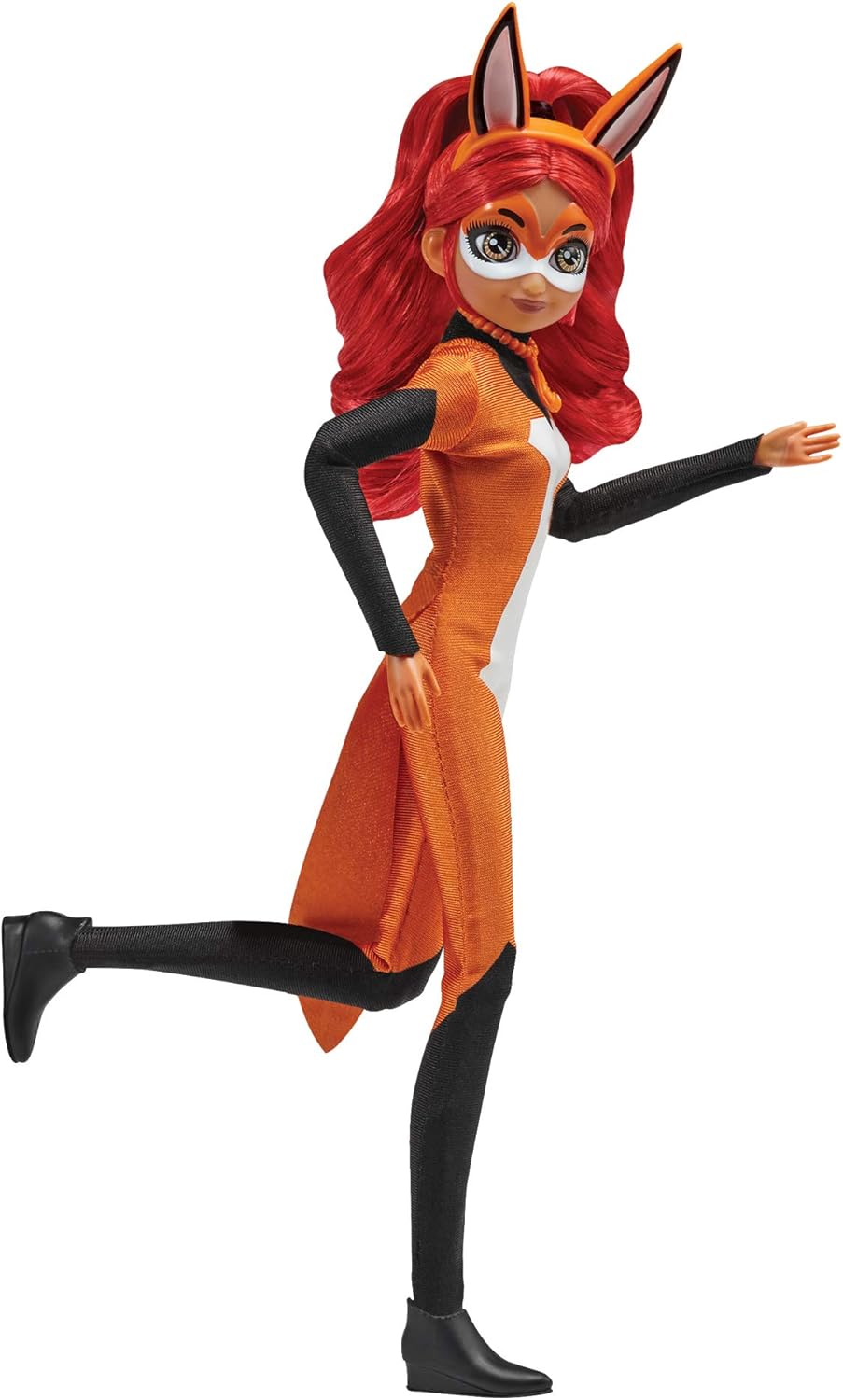 Miraculous Rena Rouge Doll 10.5" Fashion Doll with Accessories and Trixx Kwami by Playmates Toys, Orange