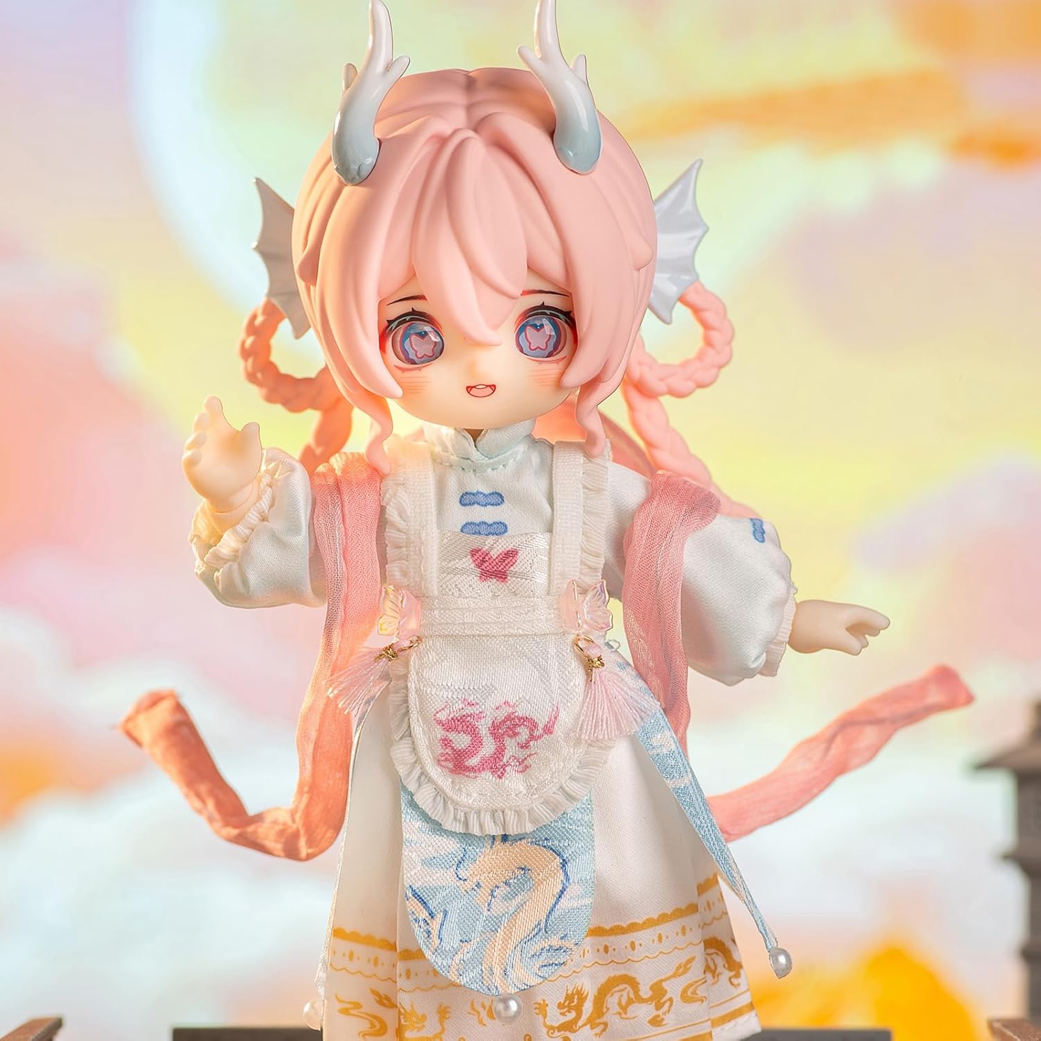 CALEMBOU BJD Blind Box, 1/12 Cute NAGI the Untrammeled Traveler Series BJD Doll, 5.5 Inches Collectable Action Figure for Birthday Gifts (Nagi-Xyy-1Box)