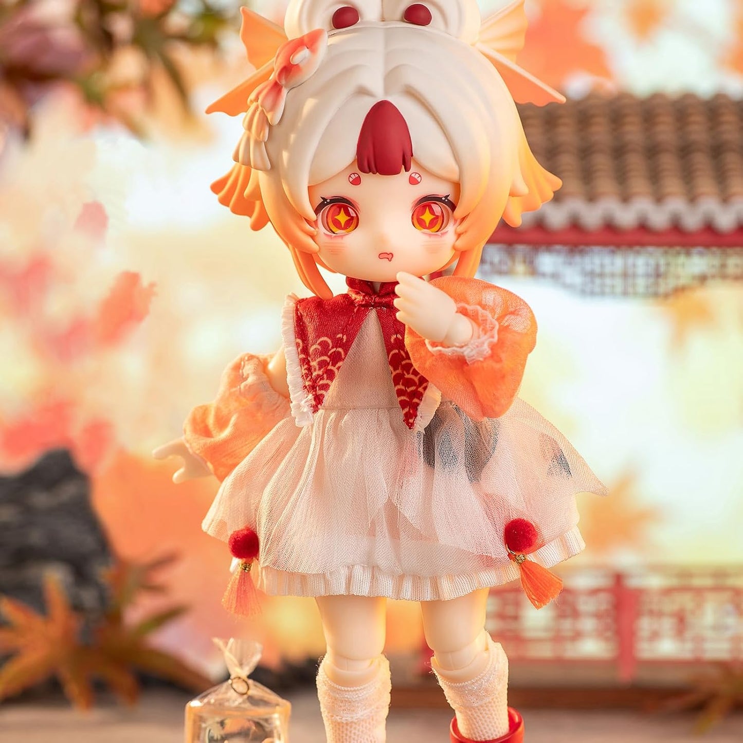 CALEMBOU BJD Blind Box, 1/12 Cute NAGI the Untrammeled Traveler Series BJD Doll, 5.5 Inches Collectable Action Figure for Birthday Gifts (Nagi-Xyy-1Box)