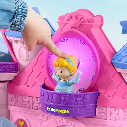 Disney Princess Little People Dancing Castle Cinderella Jasmine Lights Sounds
