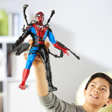 Spider-Man VenomVerse Liquid Shifter 11-Inch Action Figure – Marvel Super Hero Toy for Kids 4+