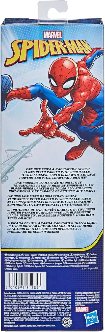 Spider-Man Titan Hero Series 12-Inch Action Figure with FX Port – Marvel Super Hero Toy for Kids 4+
