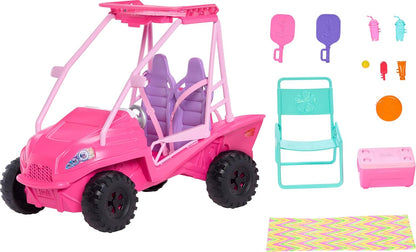 Barbie Mysteries Beach Detectives Playset with Beach Buggy & Accessories