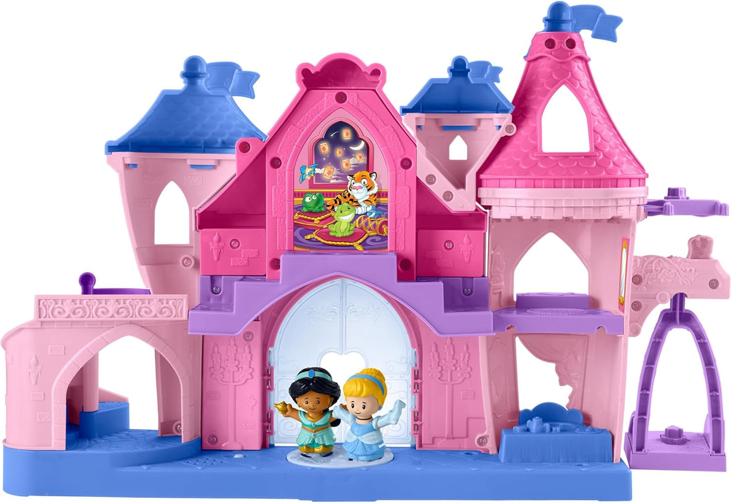 Disney Princess Little People Dancing Castle Cinderella Jasmine Lights Sounds