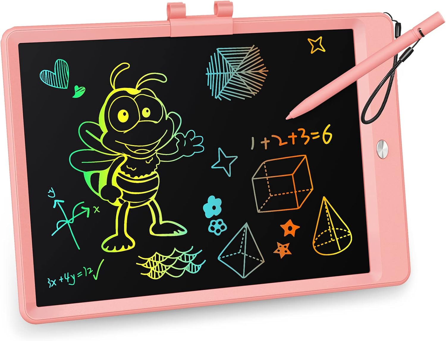 LCD Writing Tablet, Valentines Day Gifts for Kids，10 Inch Colorful Toddler Doodle Board Drawing Tablet, Erasable Reusable Electronic Drawing Pads, Educational and Learning Toys for Kids