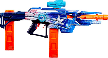 NERF Galactic Commander blaster with 3 firing modes, two 18-dart clips and 48 N1 darts