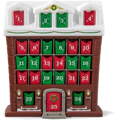 Step2 Christmas advent calendar with daily holiday surprises for children