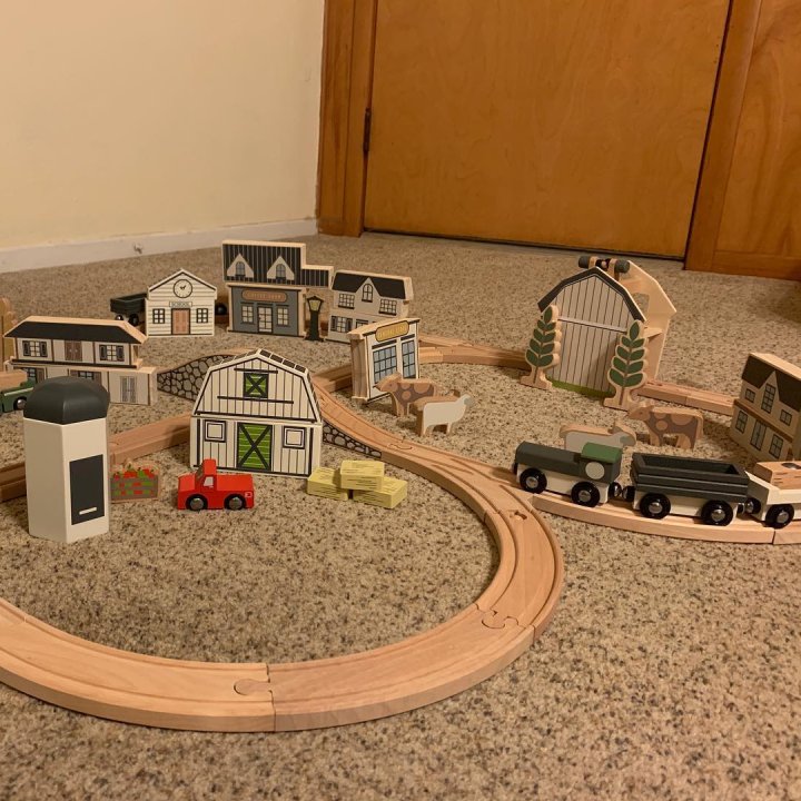 Toy Train Track Set 84pc - Hearth & Hand™ with Magnolia