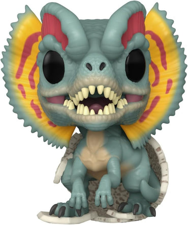 Pop Movies: Jurassic Park Hatchling - Dilophosaurus Hatchling - Collectable Vinyl Figure - Gift Idea - Official Merchandise - Toys for Kids & Adults - Action/Adventure Fans