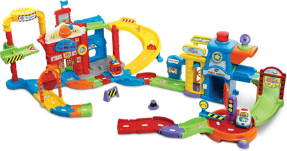 VTech Go! Go! Smart Wheels Save The Day Fire Station, Multicolor