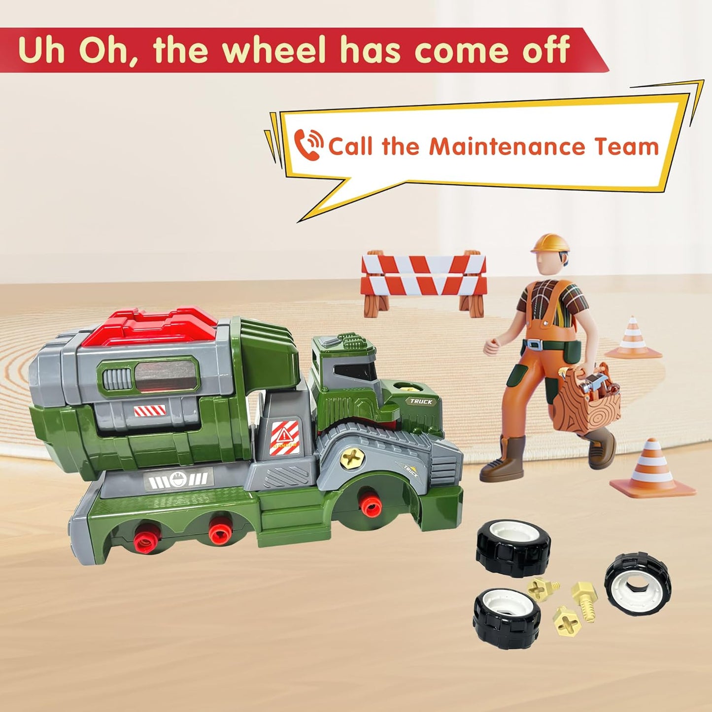 Army Trucks for Boys Girls