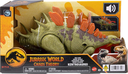 Jurassic World Wild Roar Dinosaur Toy – Roaring Sound & Tail Attack Action