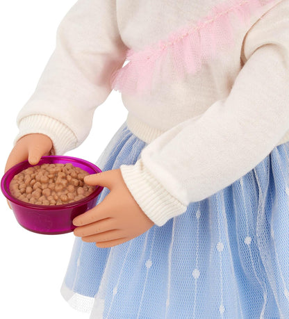 Our Generation Mindy & Pepper 18'' Doll & Pet Kitten Set