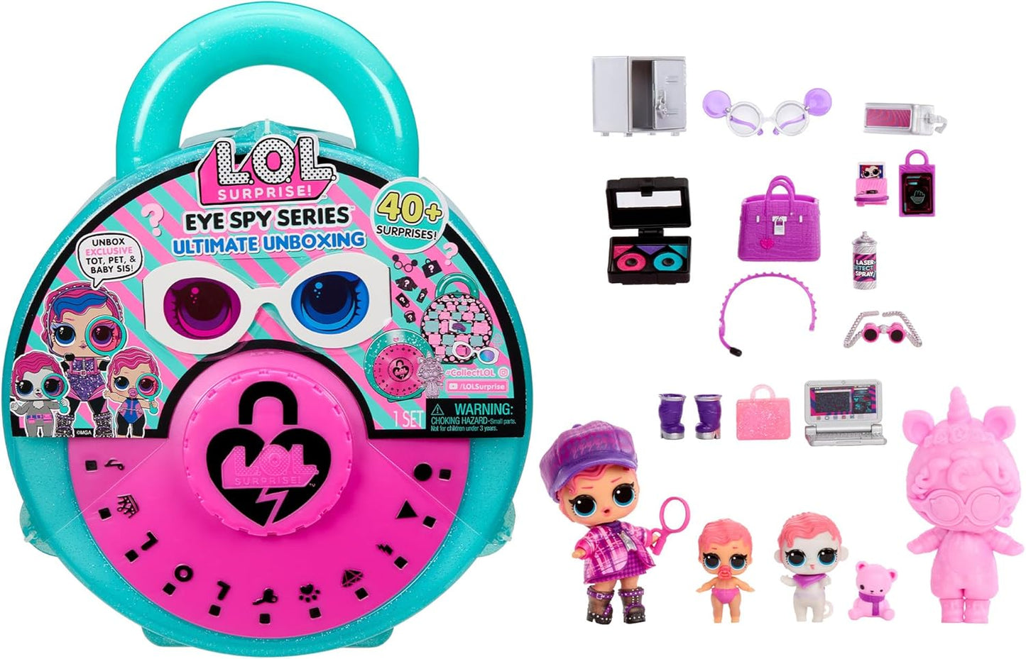 L.O.L. Surprise! Eye Spy Series Ultimate Unboxing: Articulated Fashion Dolls