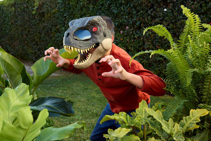 Jurassic World Rebirth T-Rex Rage N Roar Mask with LED Light Up