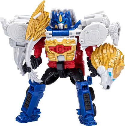 Transformers: Rise of the Beasts Beast Alliance Beast Combiners 2-Pack – Optimus Prime & Lionblade Action Figures, Ages 6+, 7-Inch Combined Mode