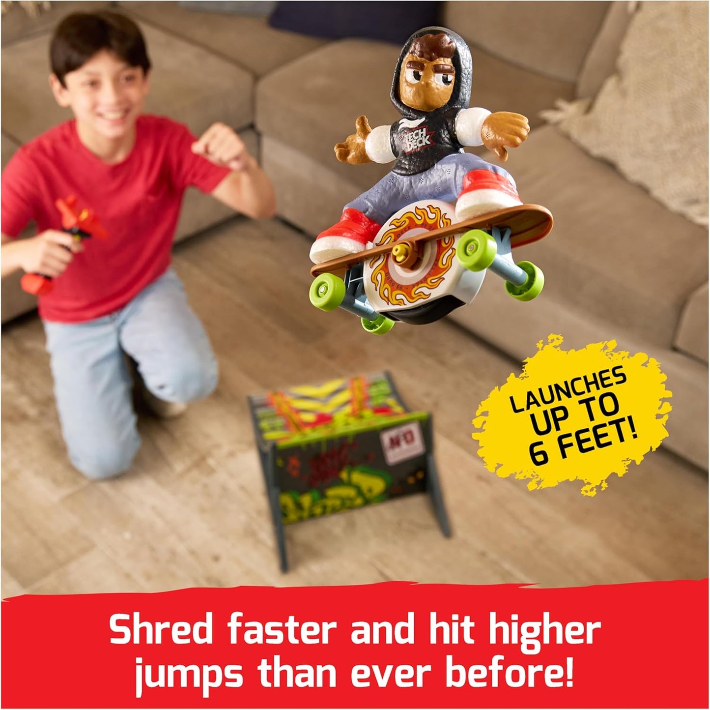 Tech Deck Crew Flywheel Toy Vehicle