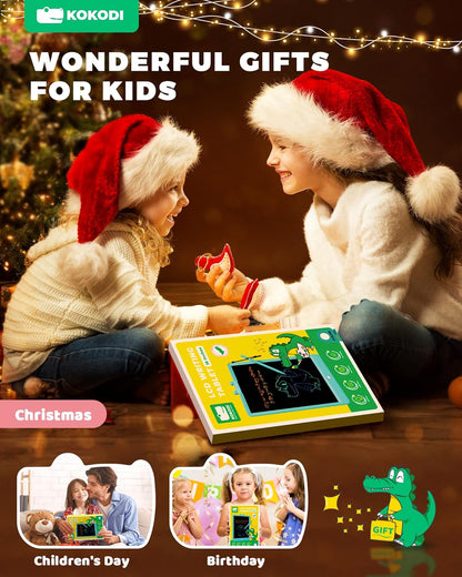 LCD Writing Tablet, Valentines Day Gifts for Kids，10 Inch Colorful Toddler Doodle Board Drawing Tablet, Erasable Reusable Electronic Drawing Pads, Educational and Learning Toys for Kids