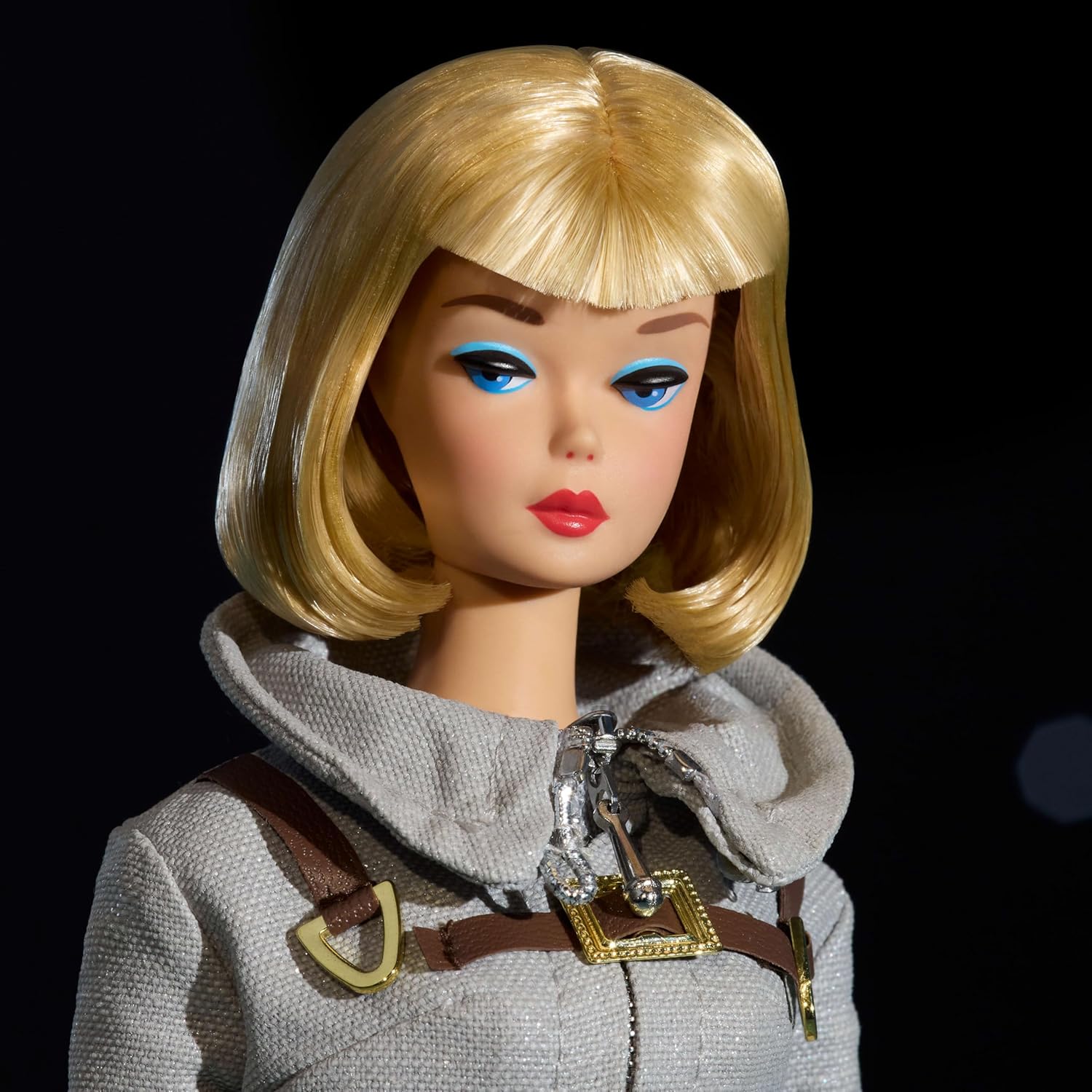 Barbie Miss Astronaut Doll Collectible with Silver Suit, Space Boots & Helmet Accessory, 1965 Vintage Repro