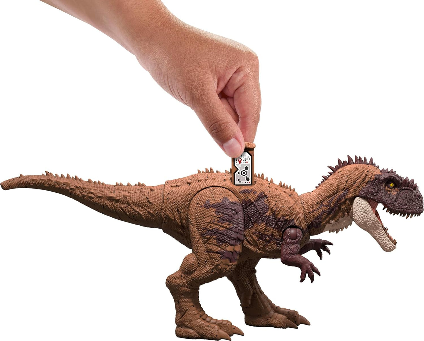 Mattel Jurassic World Dinosaur Toy – Wild Roar Figure with Attack Action & Roar Sound