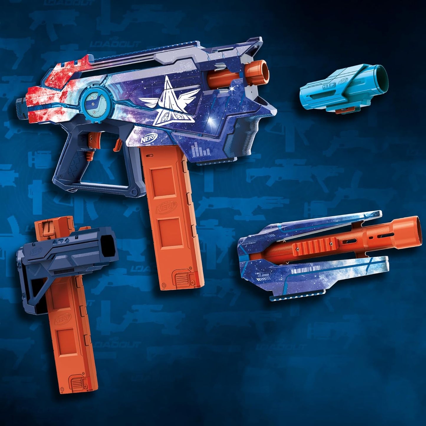 Nerf N1 Series Loadout Galactic Commander Blaster