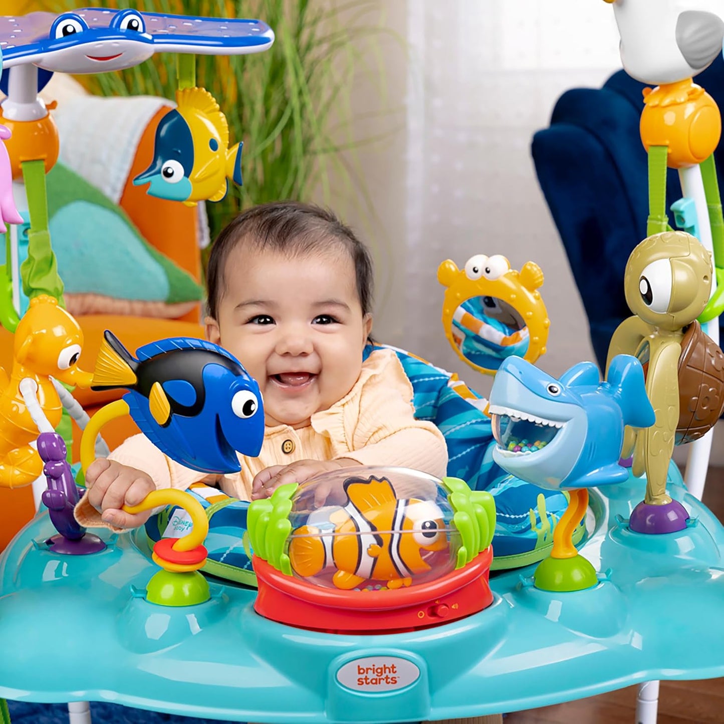 Disney Baby Finding Nemo Sea of Activities Jumper