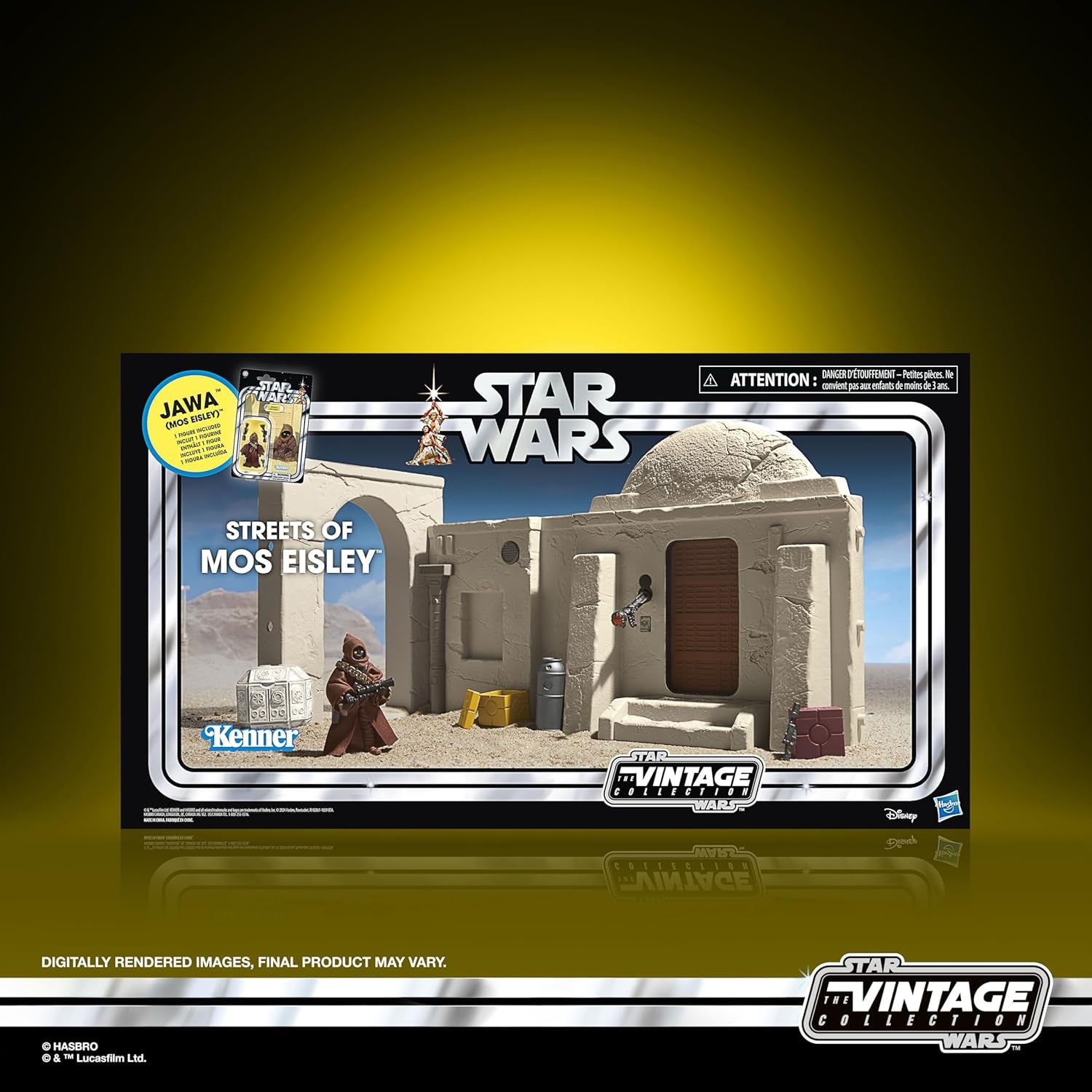the Vintage Collection Streets of Mos Eisley, a New Hope 3.75 Inch Collectible Action Figure Playset