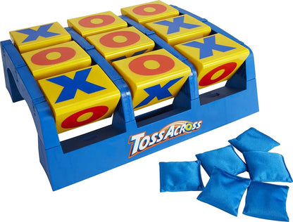 Toss across Kids Outdoor Game, Bean Bag Throw for Camping & Family Nights, Get 3-In-A-Row for 2 to 4 Players