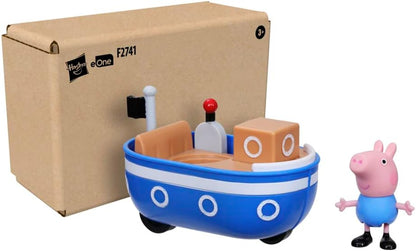 Peppa'S Adventures Little Boat Toy Includes 3-Inch George Pig Figure, Inspired by the TV Show, for Preschoolers Ages 3 and Up