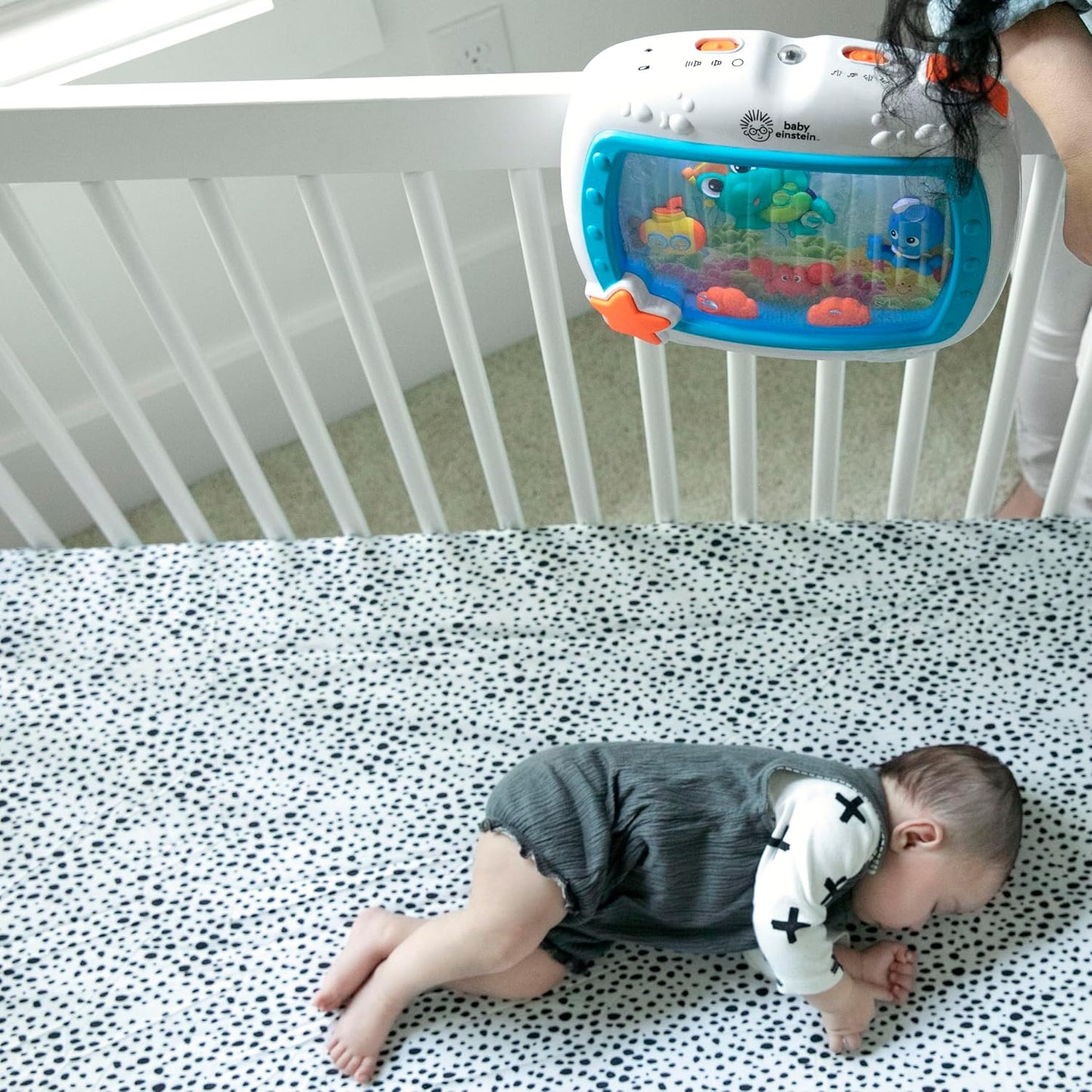 Sea Dreams Soother Musical Crib Toy and Sound Machine, Newborn and Up