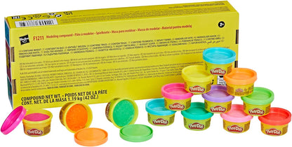 Play Doh Bulk Handout 42-Pack of 1-Ounce Modeling Compound Cans, Non Candy Halloween Handout Toys & Party Favors, Kids Arts & Crafts, Preschool Toys, Ages 2+ (Amazon Exclusive)