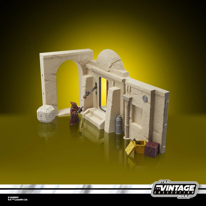 the Vintage Collection Streets of Mos Eisley, a New Hope 3.75 Inch Collectible Action Figure Playset