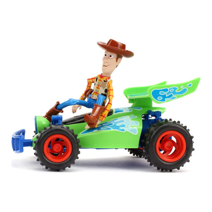 Disney Pixar Toy Story (1:24) Turbo Buggy Battery-Powered RC Car, Woody