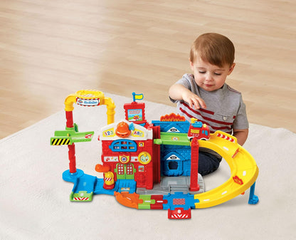 VTech Go! Go! Smart Wheels Save The Day Fire Station, Multicolor